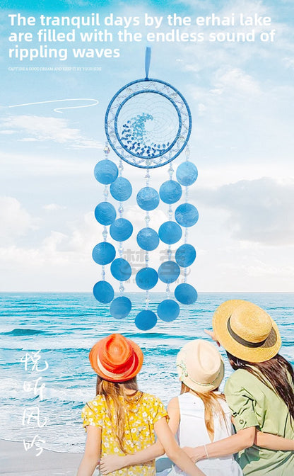 Shell Wind Chime For Home Decor, Featuring Natural Shell Material For A Soothing Sound