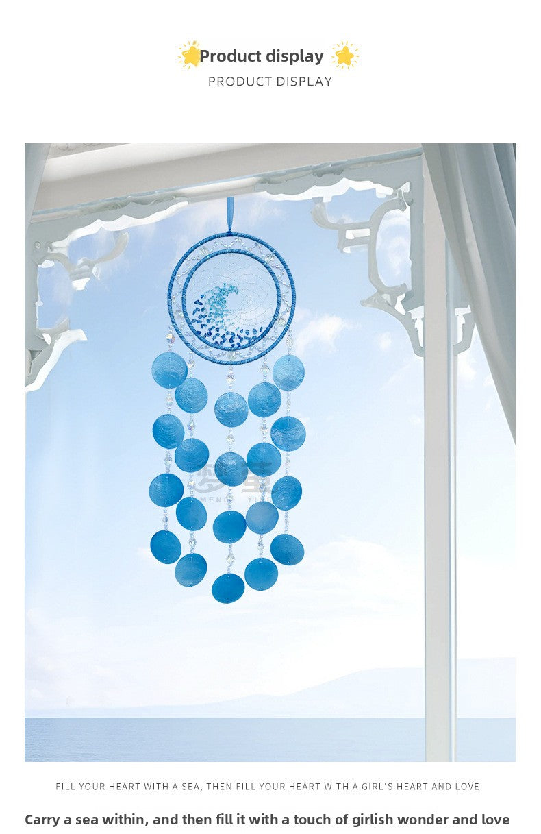 Shell Wind Chime For Home Decor, Featuring Natural Shell Material For A Soothing Sound