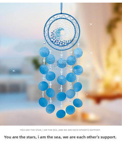 Shell Wind Chime For Home Decor, Featuring Natural Shell Material For A Soothing Sound
