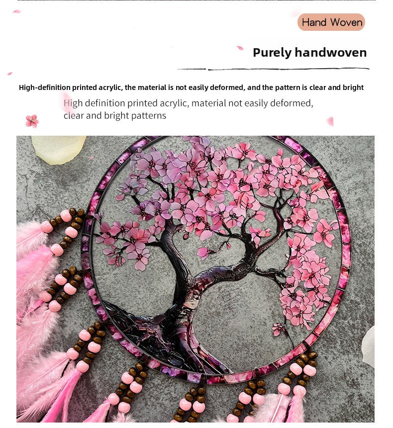 Dreamcatcher Wind Chime For Home Decoration, Featuring Elegant Design And Soothing Sounds