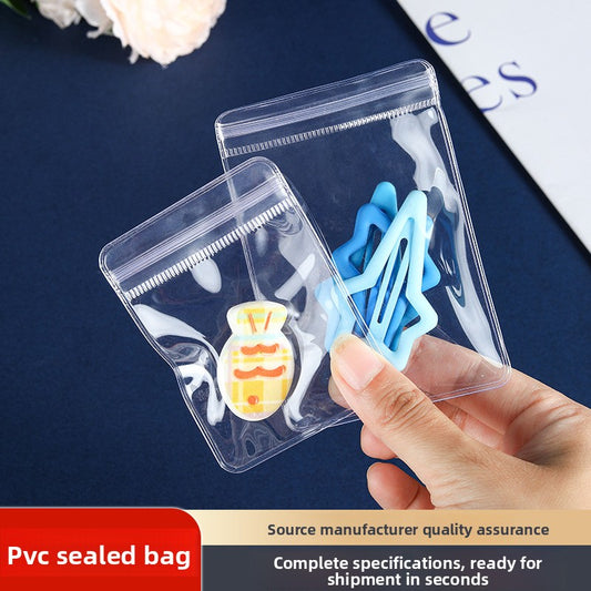 Transparent PVC Jewelry Packaging Bags For Secure Storage And Display