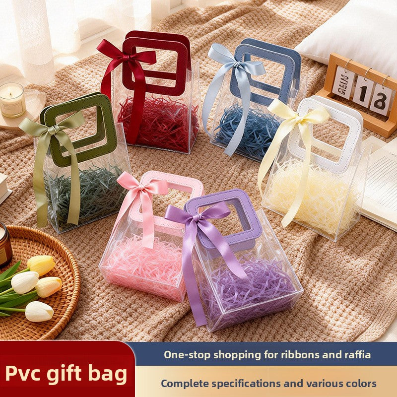 Birthday PVC Gift Bags For Party Supplies And Gift Wrapping, Durable And Stylish