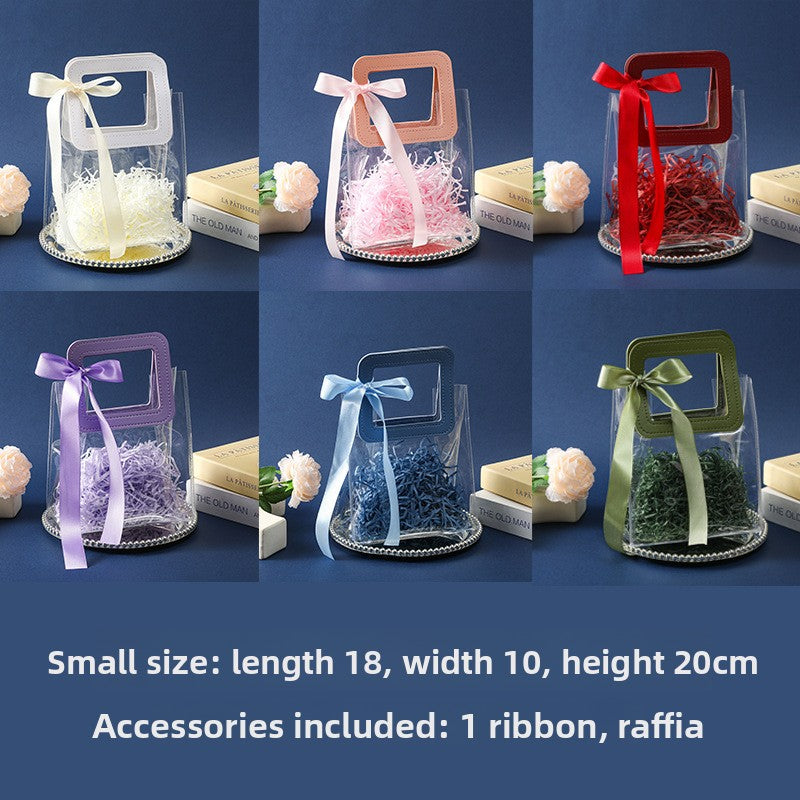 Birthday PVC Gift Bags For Party Supplies And Gift Wrapping, Durable And Stylish