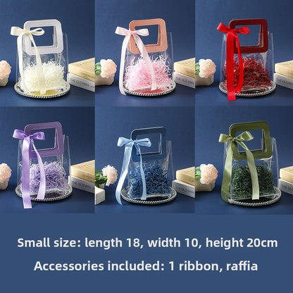 Birthday PVC Gift Bags For Party Supplies And Gift Wrapping, Durable And Stylish