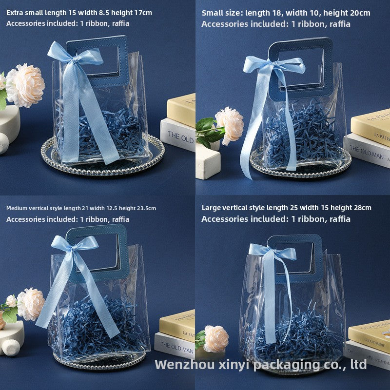 Birthday PVC Gift Bags For Party Supplies And Gift Wrapping, Durable And Stylish