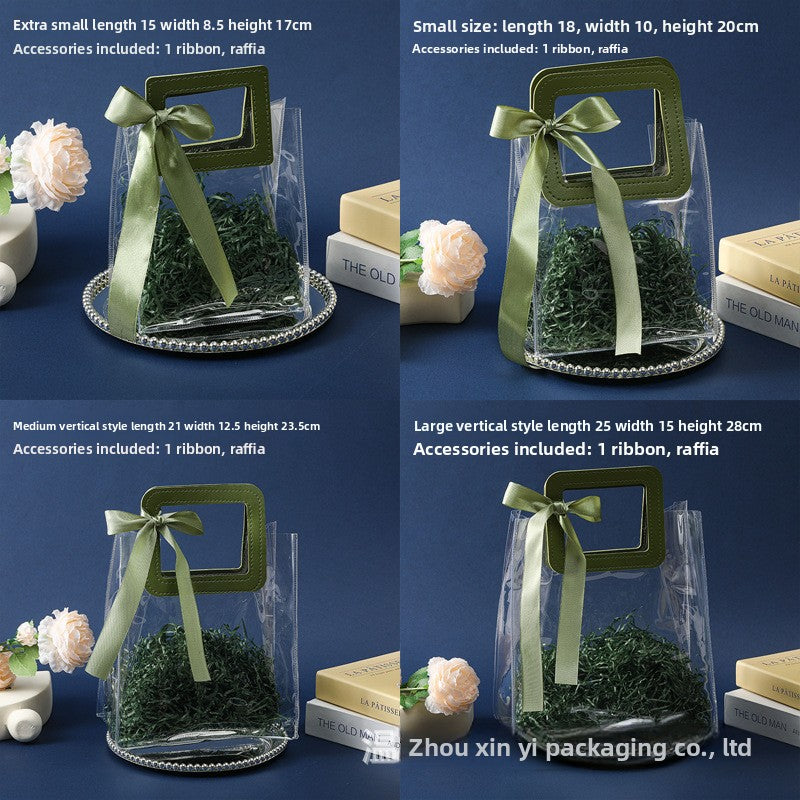 Birthday PVC Gift Bags For Party Supplies And Gift Wrapping, Durable And Stylish