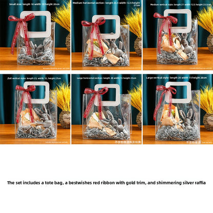 Birthday PVC Gift Bags For Party Supplies And Gift Wrapping, Durable And Stylish