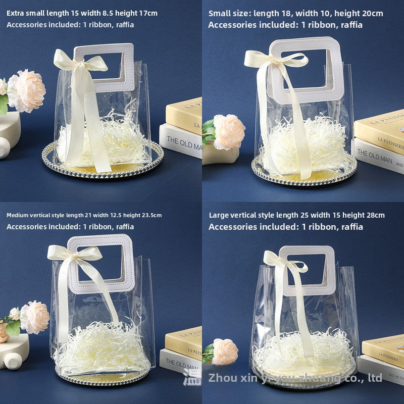 Birthday PVC Gift Bags For Party Supplies And Gift Wrapping, Durable And Stylish