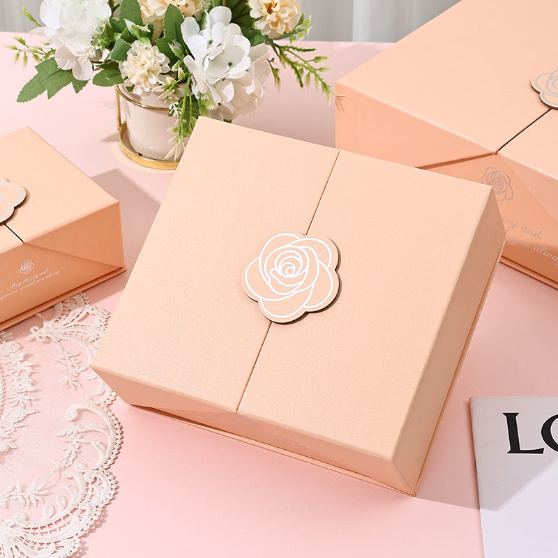 Valentine's Day Paper Gift Box Perfect For Special Occasions And Thoughtful Presents
