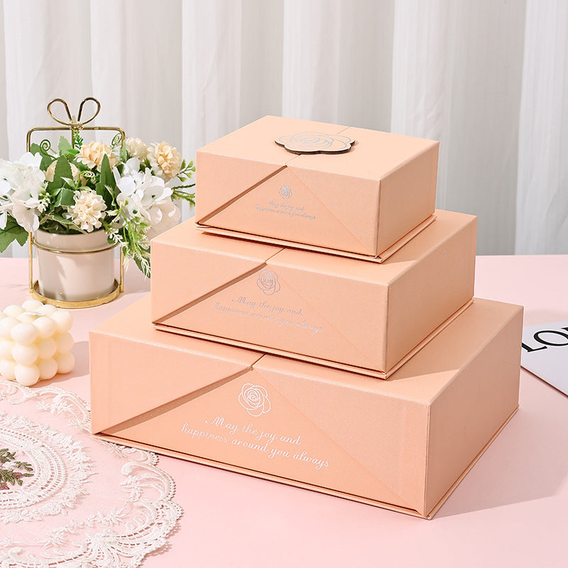 Valentine's Day Paper Gift Box Perfect For Special Occasions And Thoughtful Presents