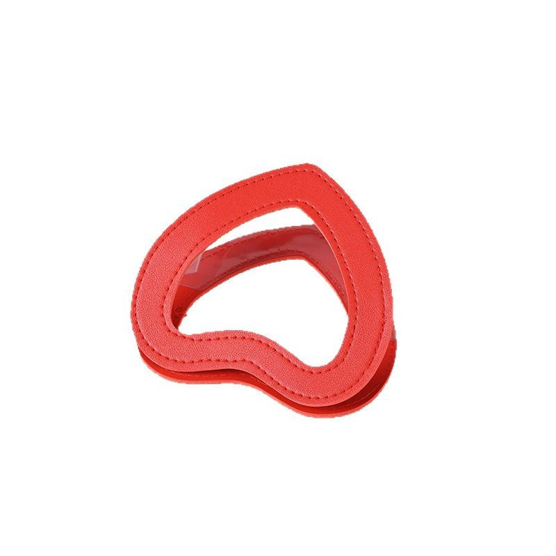 Red Plastic Jewelry Packaging Bags With Handle, Perfect For Wedding Season Gift Presentation
