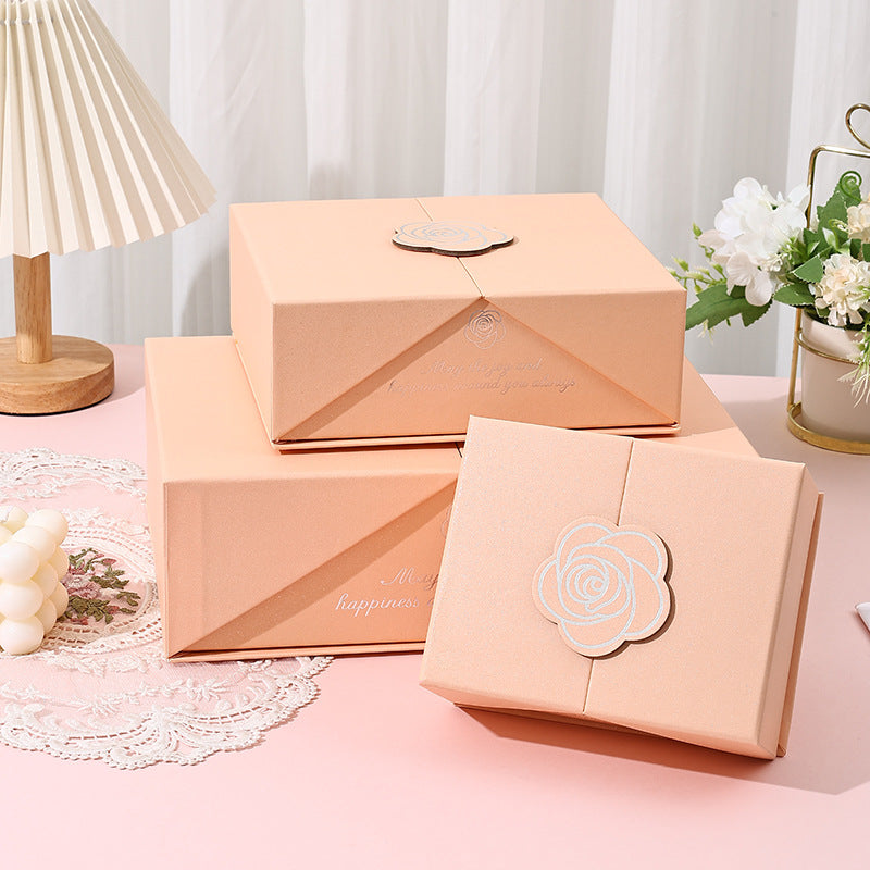 Valentine's Day Paper Gift Box Perfect For Special Occasions And Thoughtful Presents