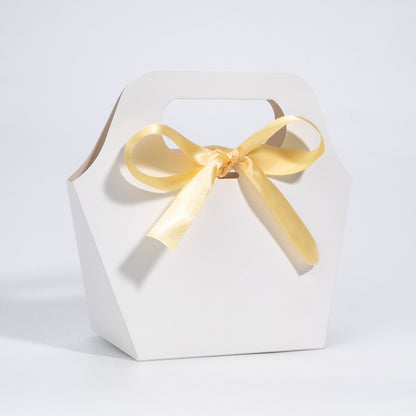 White Paper Jewelry Packaging Bag For Birthday Gift Bags, 1 Piece Party Supplies