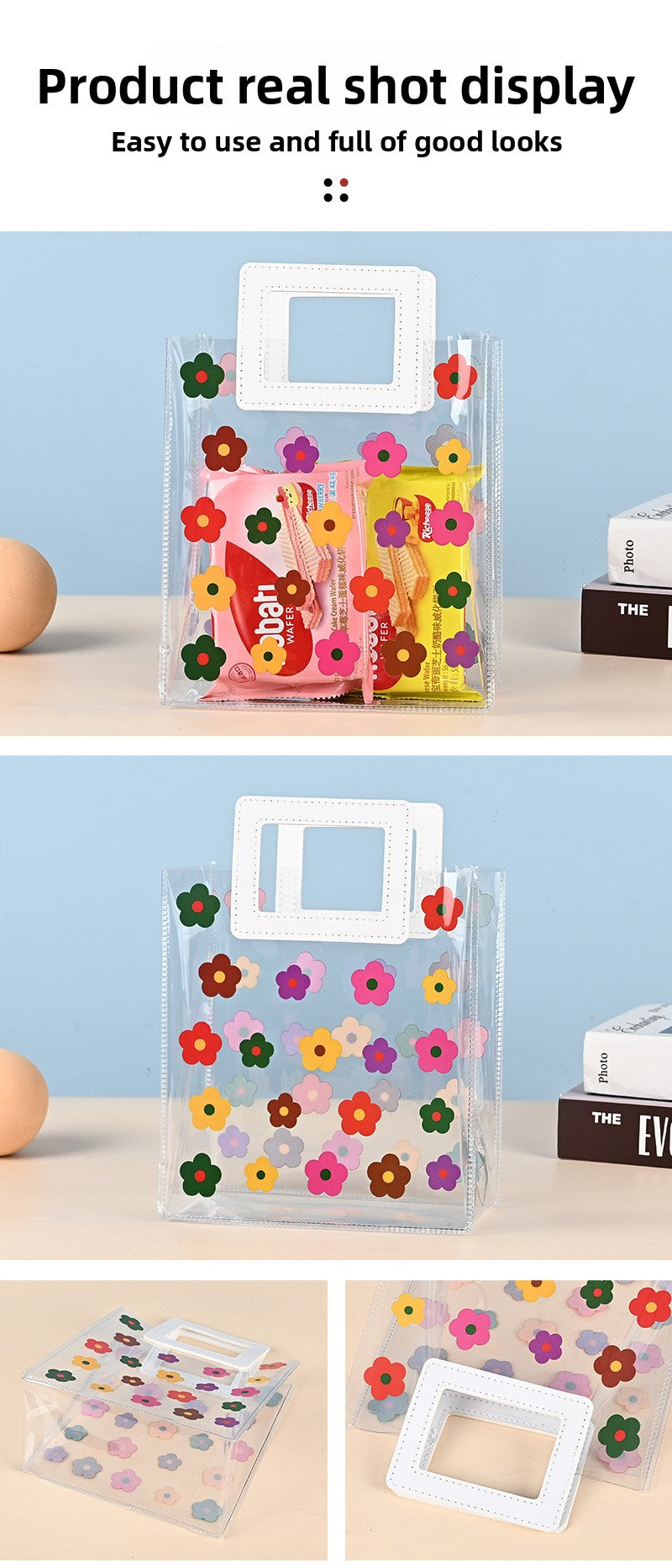 Plastic Handbag Suitable For Birthday Celebrations, Durable And Lightweight