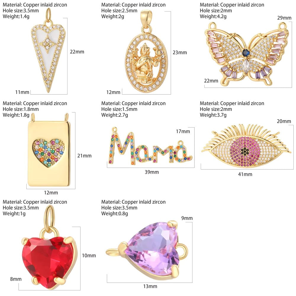 Heart Shape Pendant For Women In Pink Copper Featuring Elegant Design