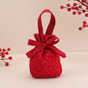 Burgundy Embossed Floral