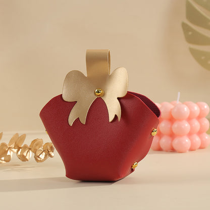 Wedding Season Gift Bags In Artificial Leather, Perfect For Wedding Celebrations