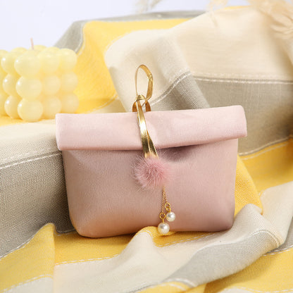 Wedding Season Gift Wrapping Supplies Featuring Artificial Leather For Elegant Wedding Candy Boxes