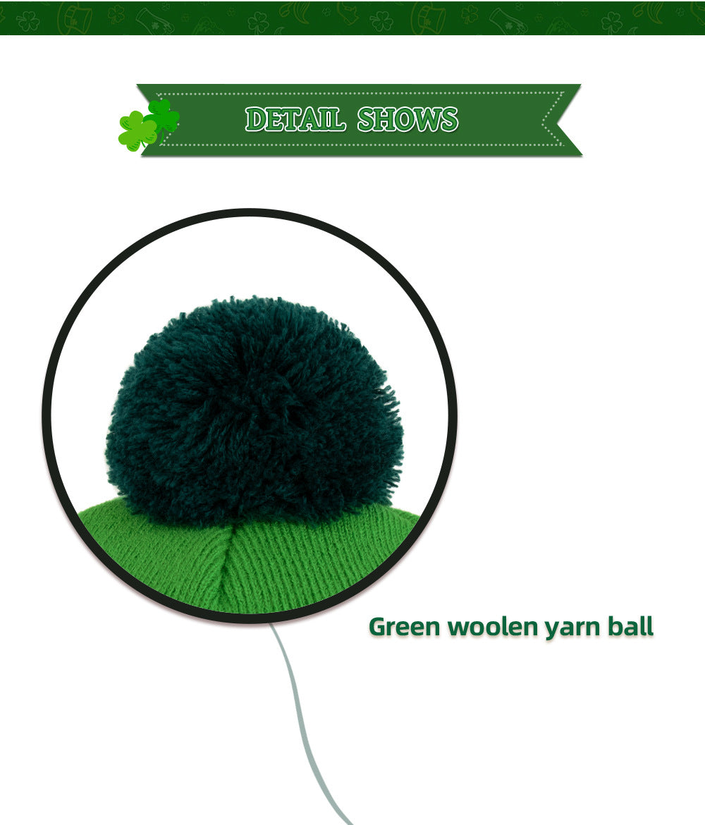 St. Patrick's Day Cloth Hat For Festival And Party Supplies, Perfect For Costume Accessories