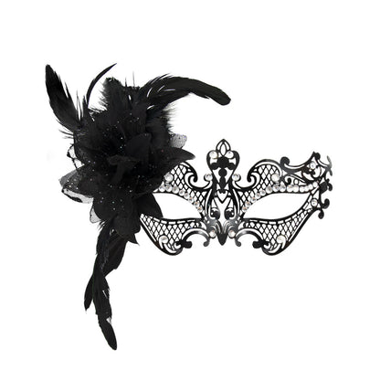 Mardi Gras Masquerade Party Mask Made Of Durable Alloy For Festive Celebrations