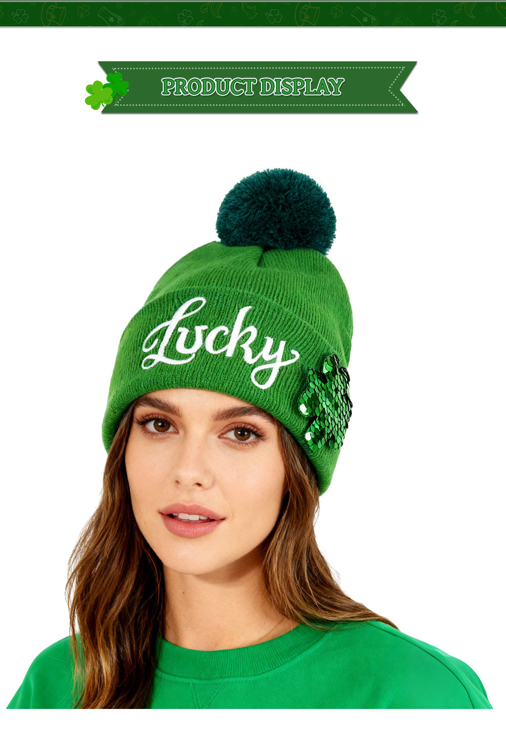 St. Patrick's Day Cloth Hat For Festival And Party Supplies, Perfect For Costume Accessories