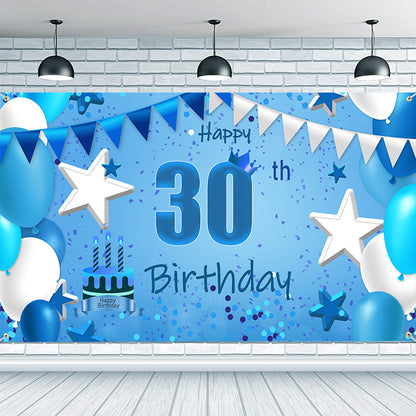 Birthday Banner Made Of Durable Polyester, Perfect For Party Decorations And Celebrations