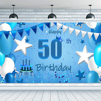 Birthday Banner Made Of Durable Polyester, Perfect For Party Decorations And Celebrations