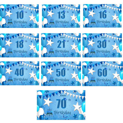 Birthday Banner Made Of Durable Polyester, Perfect For Party Decorations And Celebrations
