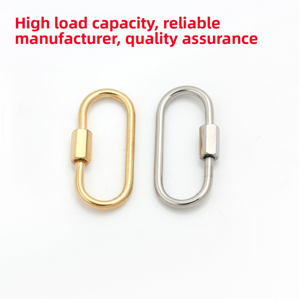 Oval Titanium Steel Love Charms Jewelry Accessories