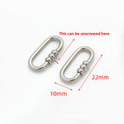 Titanium Steel Twist Lock, 1 Piece