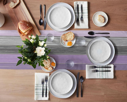 Ombre Linen Table Runner Featuring Elegant Gradient Design For Stylish Home Decor