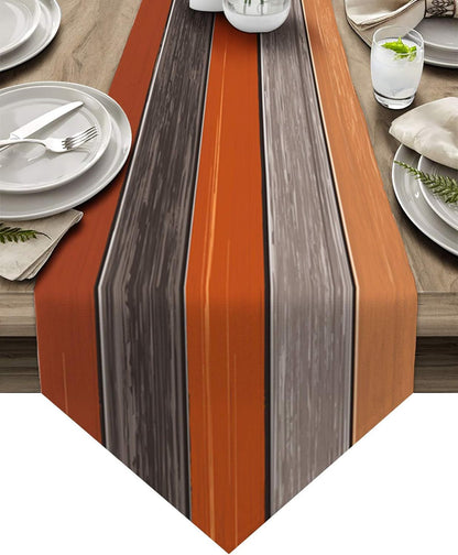Ombre Linen Table Runner Featuring Elegant Gradient Design For Stylish Home Decor