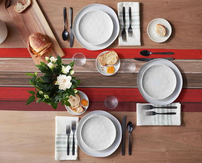Ombre Linen Table Runner Featuring Elegant Gradient Design For Stylish Home Decor