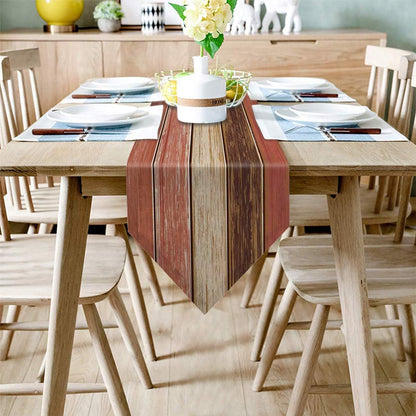 Ombre Linen Table Runner Featuring Elegant Gradient Design For Stylish Home Decor