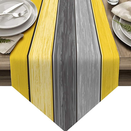 Ombre Linen Table Runner Featuring Elegant Gradient Design For Stylish Home Decor