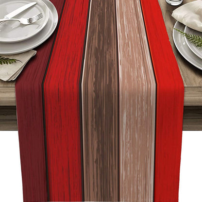 Ombre Linen Table Runner Featuring Elegant Gradient Design For Stylish Home Decor