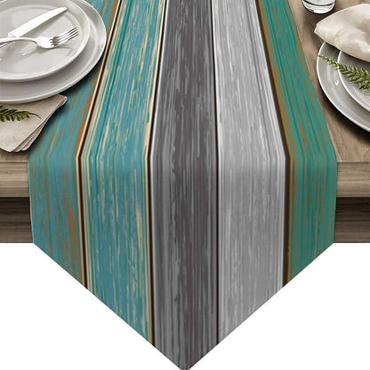 Ombre Linen Table Runner Featuring Elegant Gradient Design For Stylish Home Decor