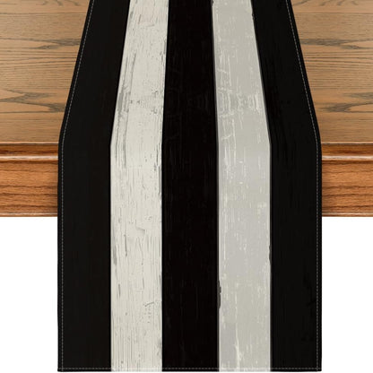 Ombre Linen Table Runner Featuring Elegant Gradient Design For Stylish Home Decor