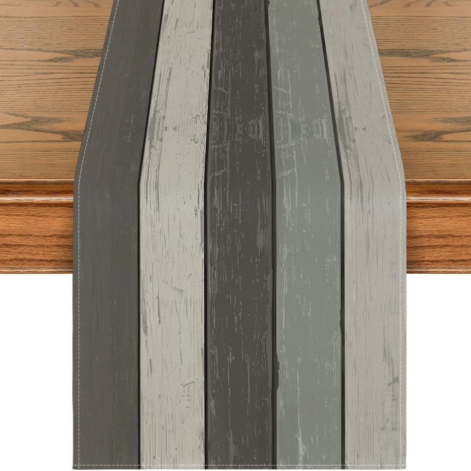 Ombre Linen Table Runner Featuring Elegant Gradient Design For Stylish Home Decor