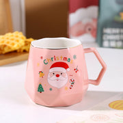Santa Claus Head Single Cup Pink