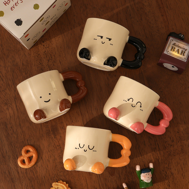 Ceramic Mug For Kitchen And Drinking Use, Durable And Stylish Design
