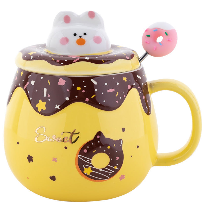 Cute Ceramic Mug Perfect For Everyday Use And Enjoying Your Favorite Beverages