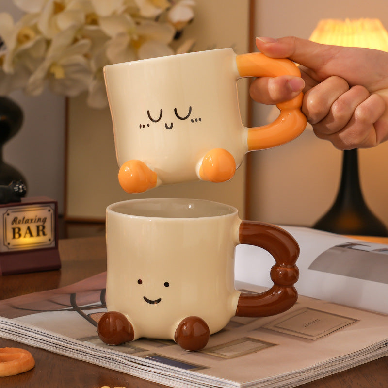 Ceramic Mug For Kitchen And Drinking Use, Durable And Stylish Design