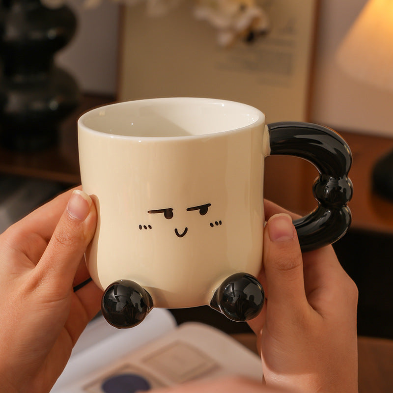 Ceramic Mug For Kitchen And Drinking Use, Durable And Stylish Design