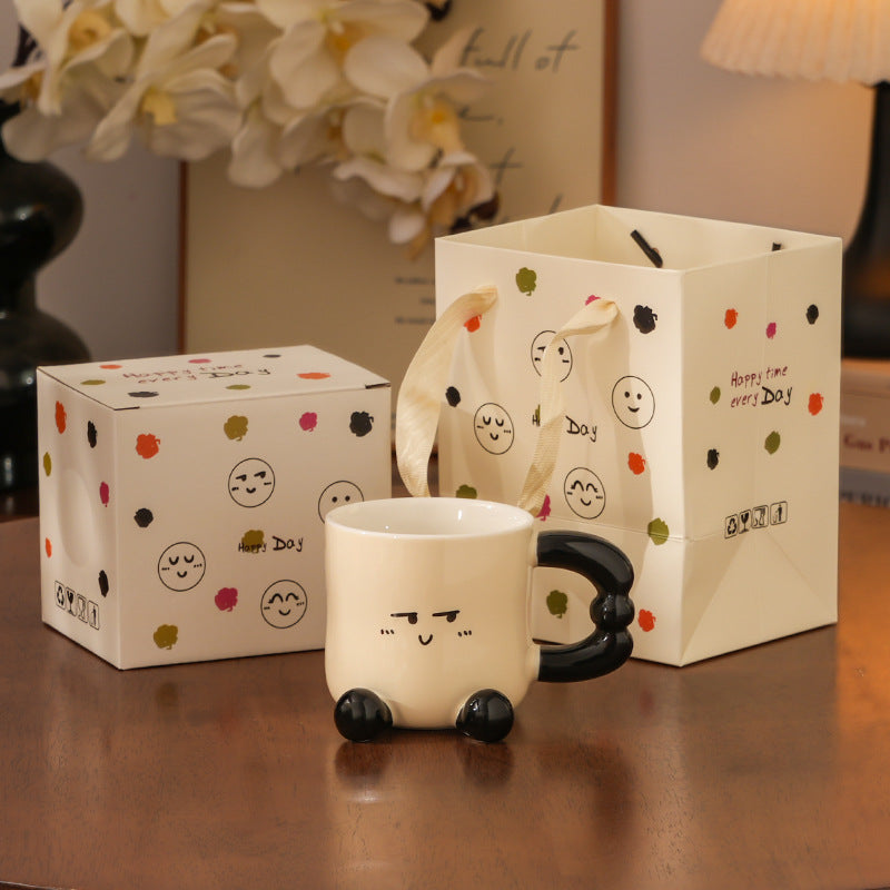 Ceramic Mug For Kitchen And Drinking Use, Durable And Stylish Design