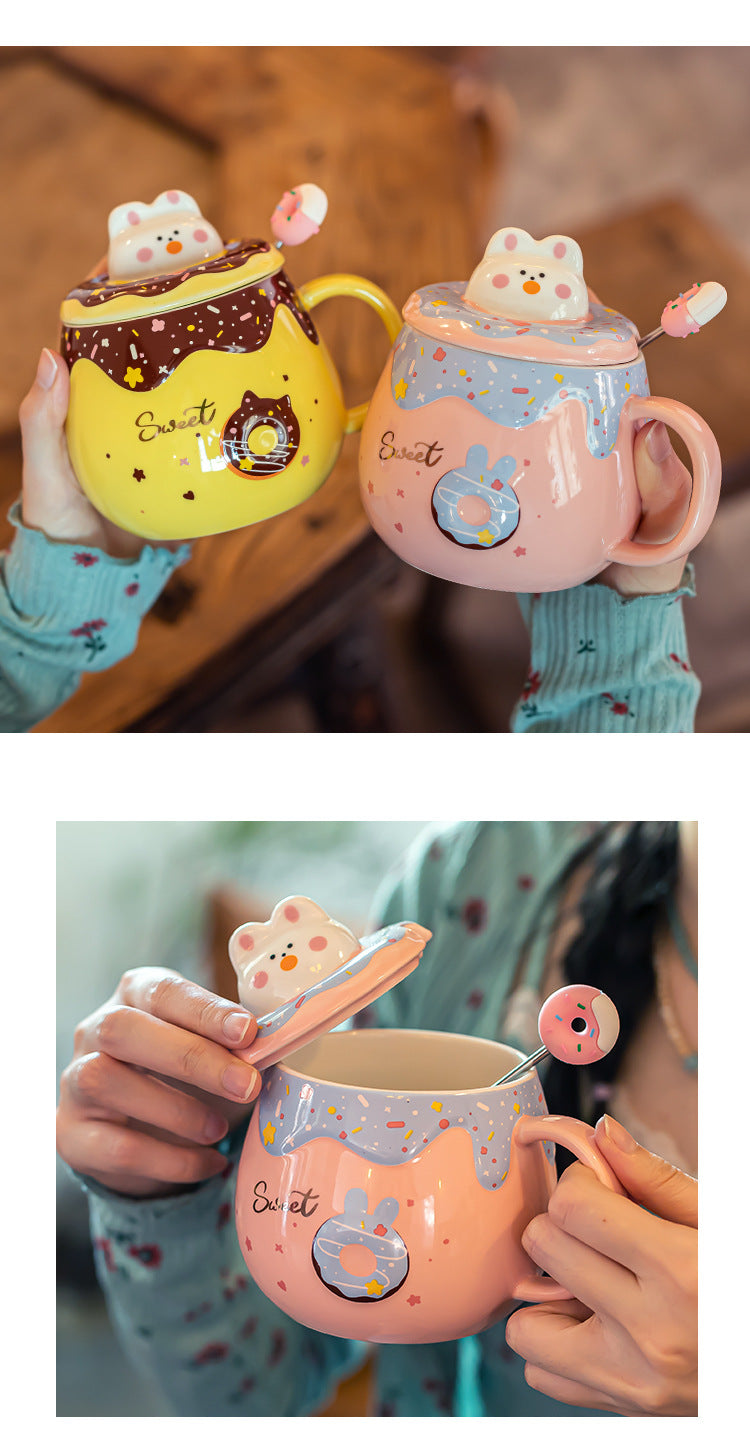 Cute Ceramic Mug Perfect For Everyday Use And Enjoying Your Favorite Beverages