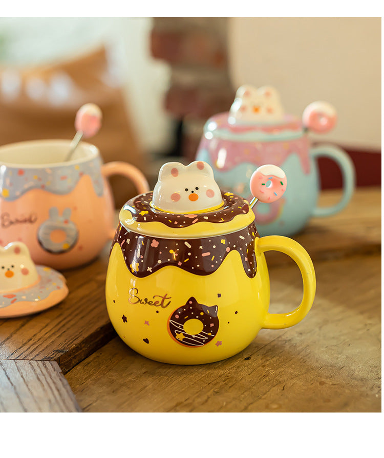 Cute Ceramic Mug Perfect For Everyday Use And Enjoying Your Favorite Beverages