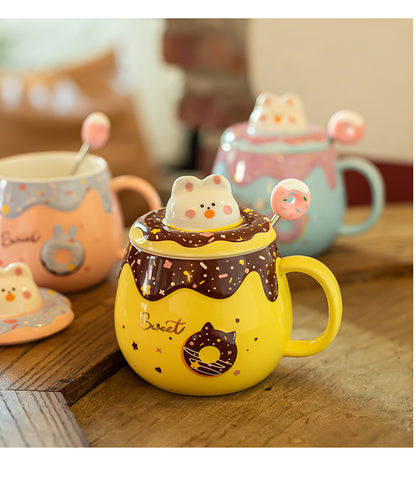 Cute Ceramic Mug Perfect For Everyday Use And Enjoying Your Favorite Beverages
