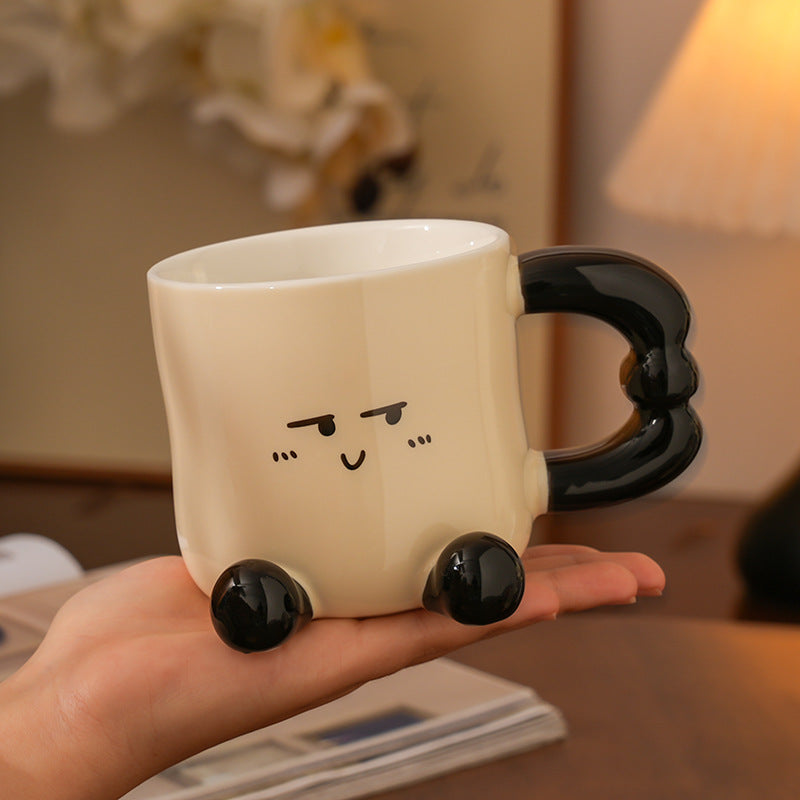 Ceramic Mug For Kitchen And Drinking Use, Durable And Stylish Design