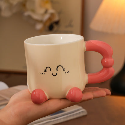 Ceramic Mug For Kitchen And Drinking Use, Durable And Stylish Design